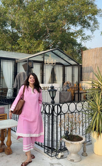 Nazm Pink Coord Set