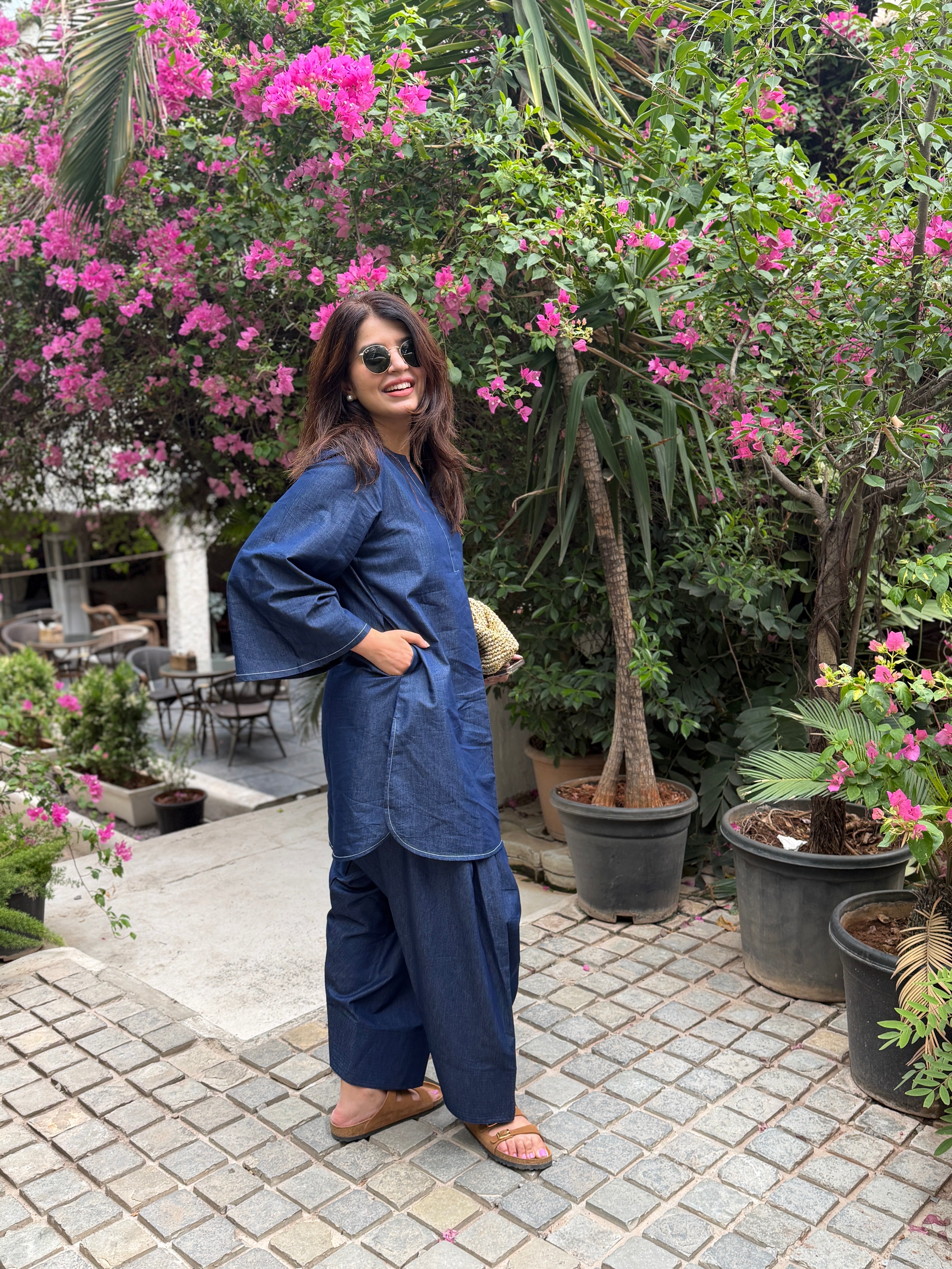 Myra Denim Farshi Coord Set