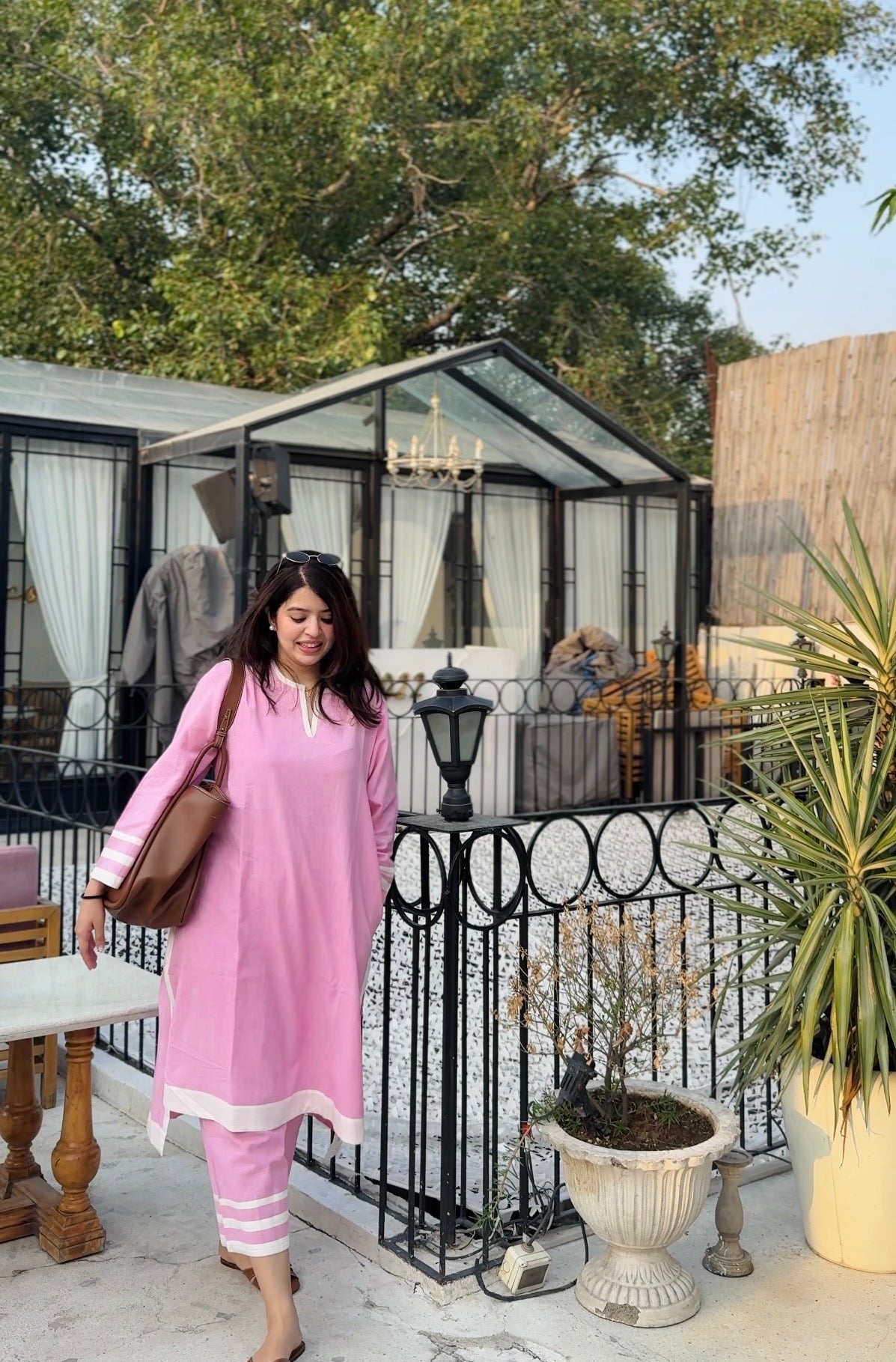 Nazm Pink Coord Set