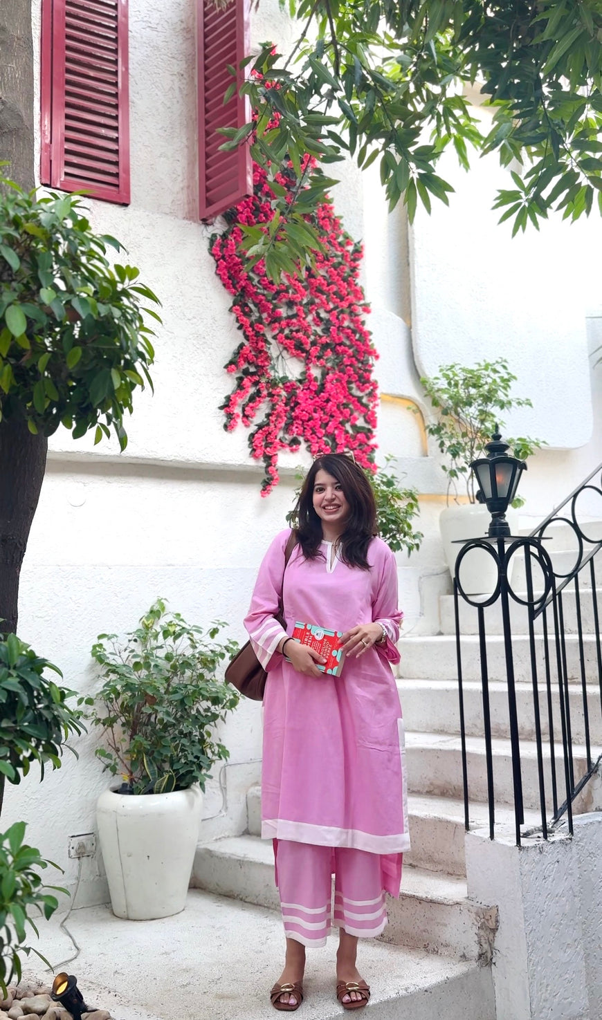 Nazm Pink Coord Set