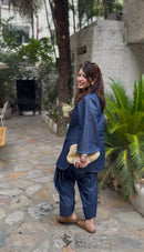 Myra Denim Farshi Coord Set