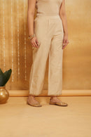 Saba Ivory Tissue Kaftan Set