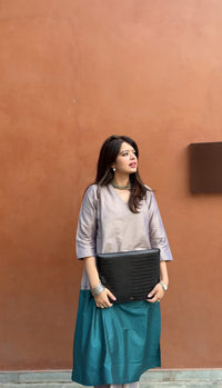 Mehr Emerald Grey Co-ord Set