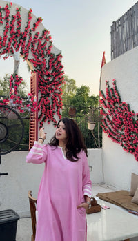 Nazm Pink Coord Set