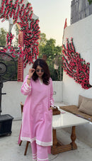 Nazm Pink Coord Set