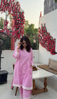 Nazm Pink Coord Set
