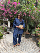 Myra Denim Farshi Coord Set