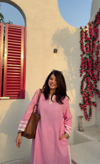 Nazm Pink Coord Set