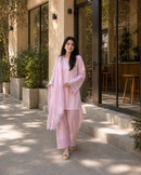 Mahira Rose Pink Farshi Suit Set