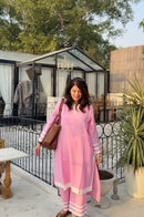 Nazm Pink Coord Set