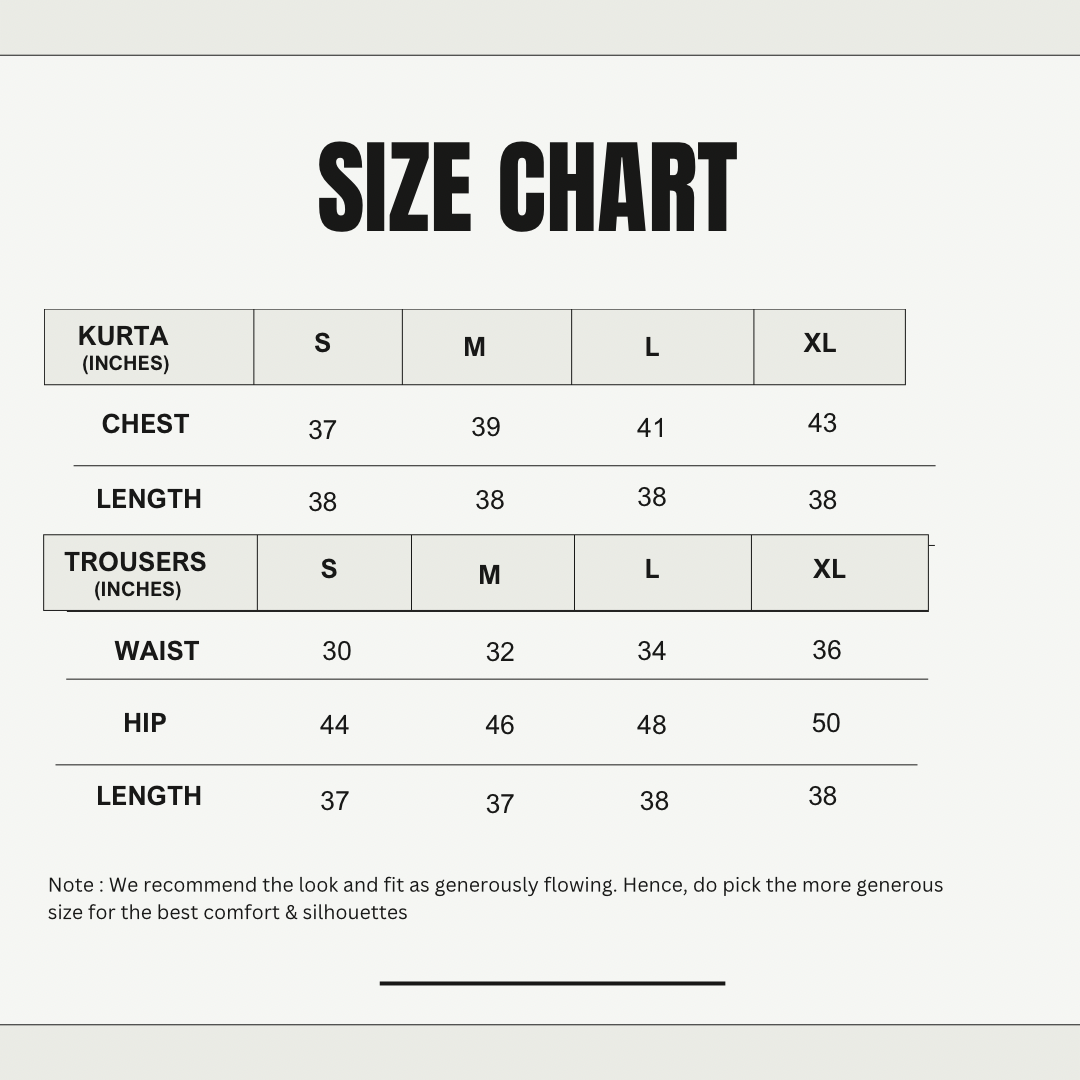 Hania Blue Floral Cotton Kurta Set