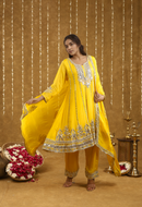 Nayab Yellow Suit Set